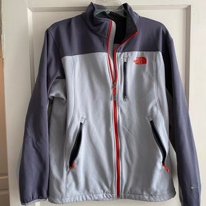 Men’s Gray/Orange North Face Jacket